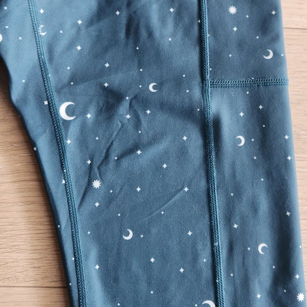 POPFLEX Blue Celestial Leggings - Picture 3 of 4